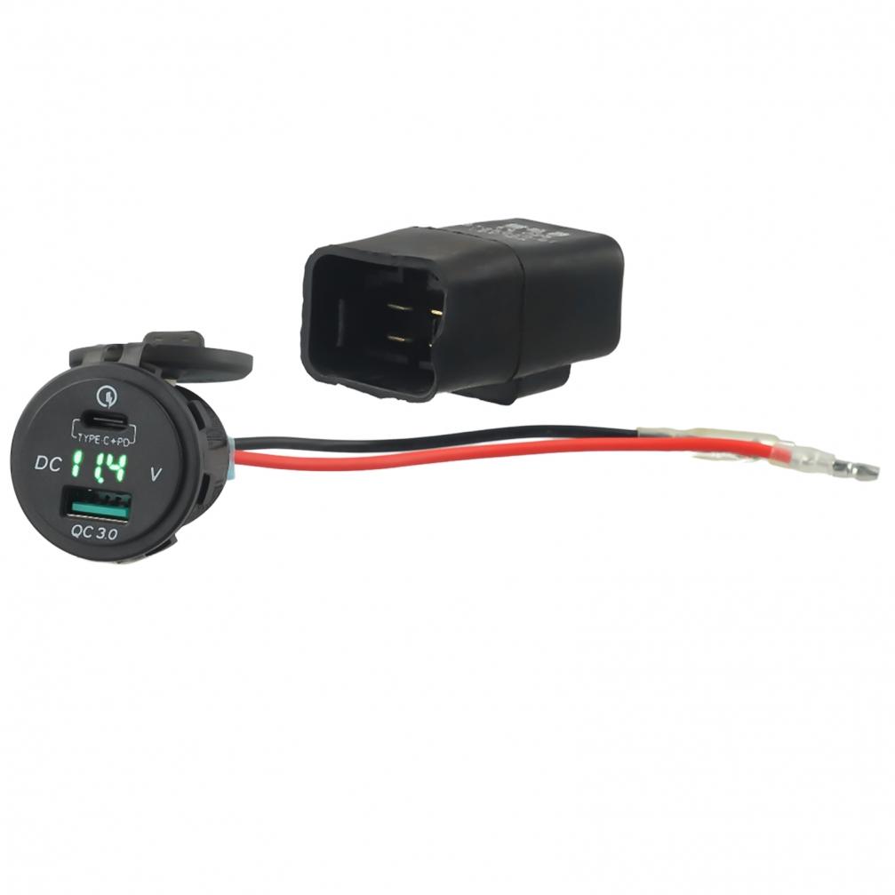 10-15V DC Motorcycle Back For Ninja400 For VersysX300 2017-2020