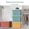 Oushili 120L Thickened Plastic Storage Box with Wheels