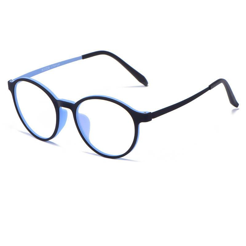 Ultralight Titanium Alloy TR90 Myopia Glasses Retro Round Optical Prescription Eyeglasses Frame Men and Women Oculos