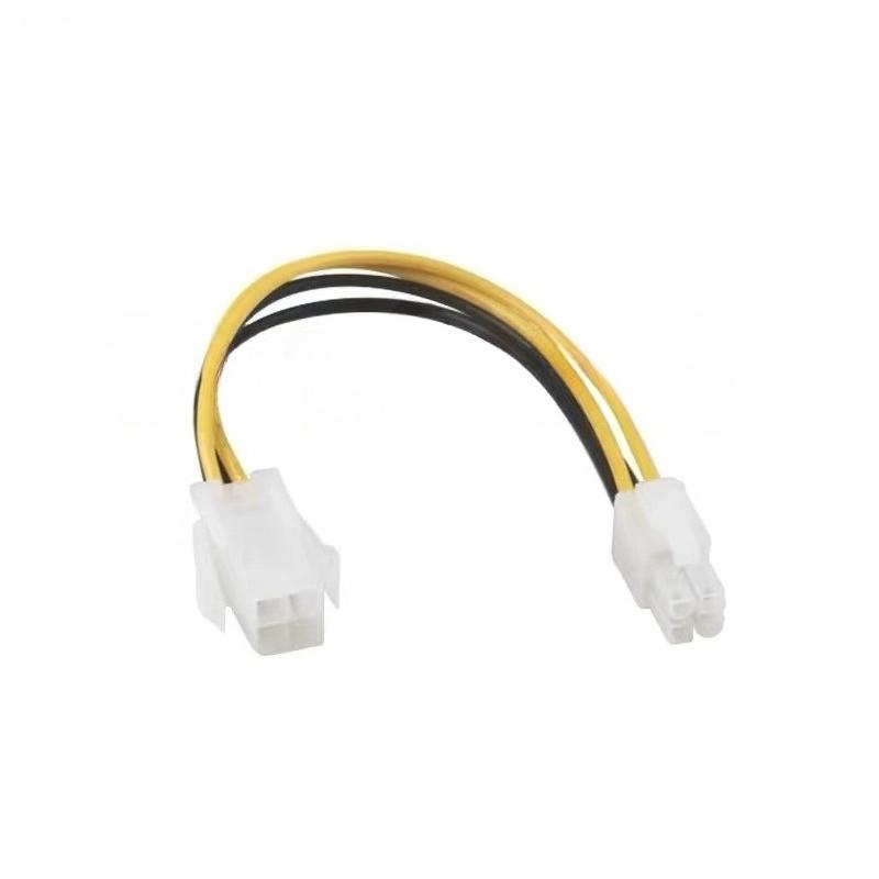 ATX 4 Pin Female to 8 Pin Male EPS Power Cable Cord Adapter PC Motherboard CPU Power Supply Line Extension Cable
