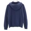 KITSUNE Long Sleeve Sweat Zip Hoodie S Navy Men's Used