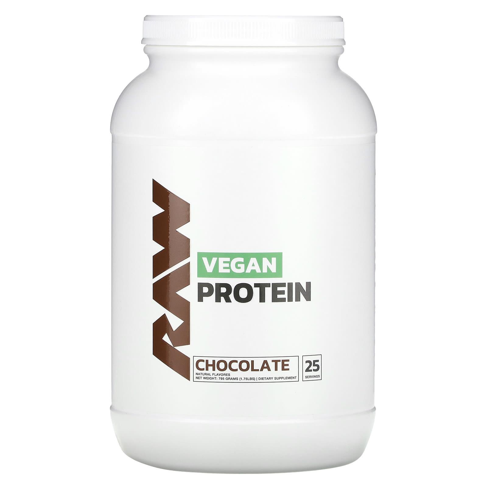 

Raw Nutrition, Vegan Protein, Chocolate, 1.75 lbs (795 g)