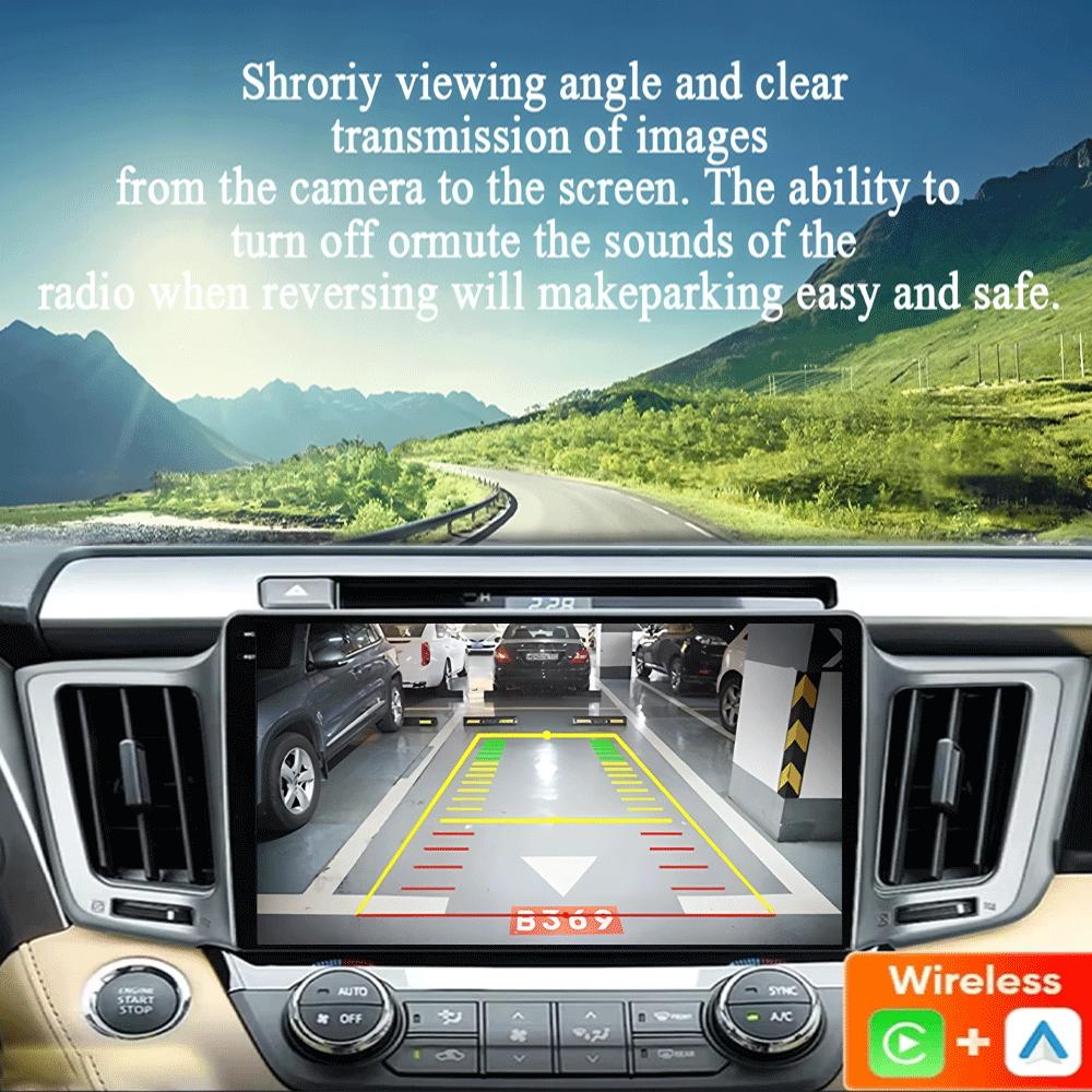Android 14 Car Radio For Toyota RAV4 RAV 4 2013 - 2017 Multimedia Video Player 4G Carplay GPS Stereo Head Unit Auto