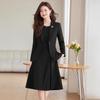 Professional Women's Clothing, Autumn and Winter Suit, Dress Set, Casual Temperament, Long-sleeved Corporate Dress, Two-piece Set, Commuting