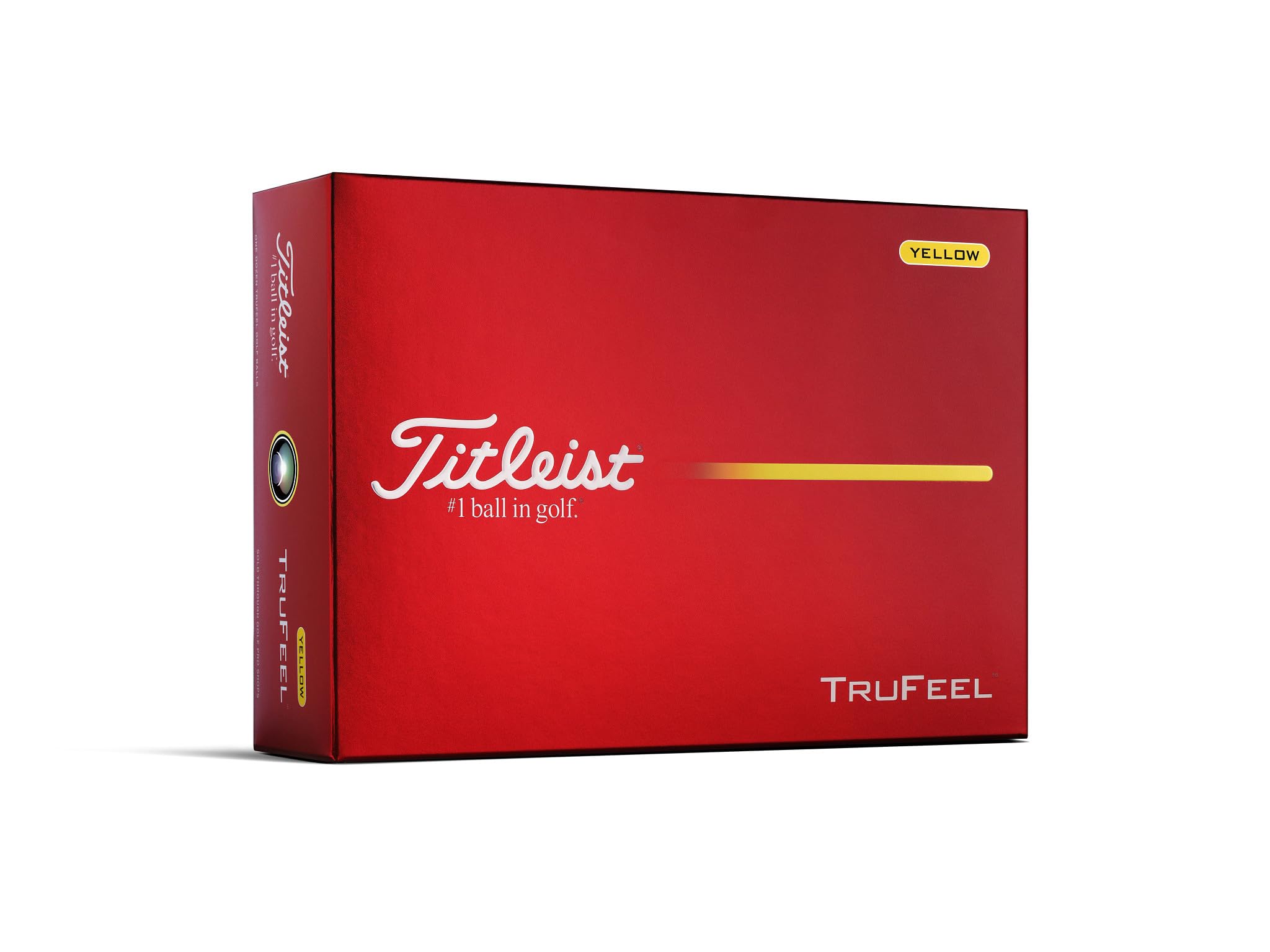 TITLEIST 26 TRUFEEL YELLOW DZ Golf Balls
