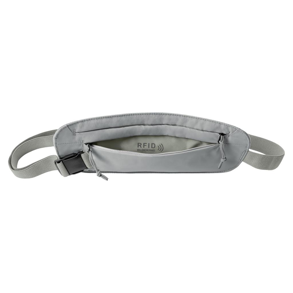 Eagle Creek Undercover Radio Frequency Identification Money Belt - Secure and Lightweight Waist Pack for Travel and Everyday Use, 367 Storm Gray.