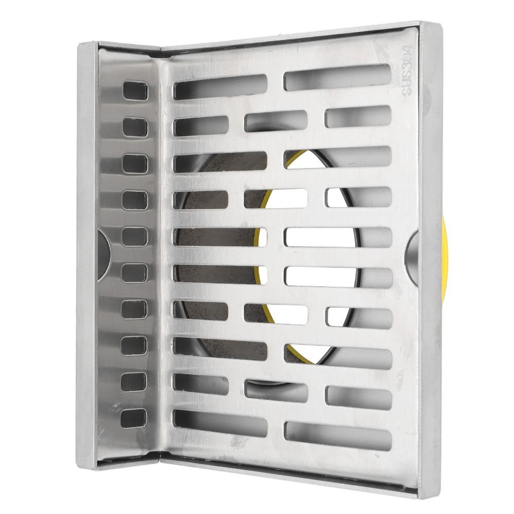 Right Angle Design Corner Floor Drain 304 Stainless Steel Wall Corner Drain  Laundry Room