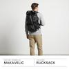 [Machiavellic] RICO Unit Roll Top Mountain Bag, BLACK (019)