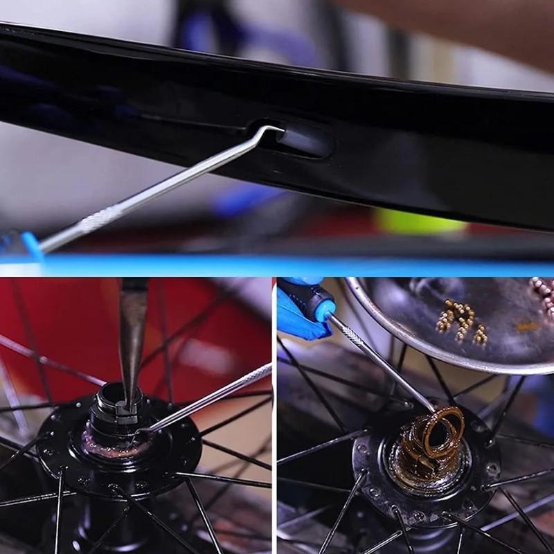 4 buc Set de etanșări și cârlige auto Auto Oil Seal/O-ring Seal Garnitură Pick Hook Puller Remover Anvelope Stone Cleaning Auto Maintenance Tools