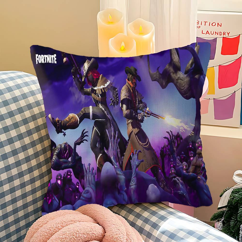 F-Fortnites Pillow Anime Pillow Sofa Bed Head Pillow Cover Cushion Cover 45x45 cm Fashion