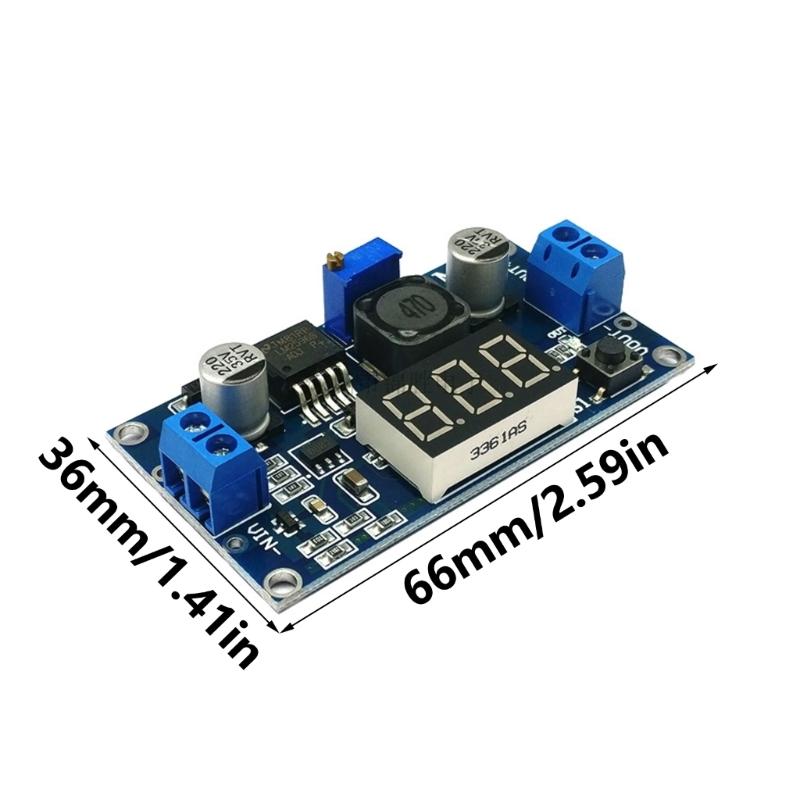 Verbessert DC-Abwärtswandler Leistungsmodul 2,5-40V Eingang auf 1,25-35V Ausgang mit Hohem Wirkungsgrad Niedrigen Restwelligkeiten