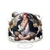 Stand Acrilico Grande Ornamenti Cartone Animato Pirata Luffy Sauron Espositore da Tavolo Spettacolo di Fumetti Vendita All'Ingrosso Consegna