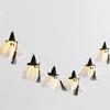 Photo Scene Halloween String Lights with Fabric Figures and Warm Light, Flexible Home Display Lighting for Party Styling, Shop Use, and Indoor