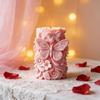 Flower Butterfly Carving Cylinder Silicone Molds For Handmade Candle Soap Chocolate Home Decoration Making Resin Casting