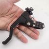 Motorhead Clutch Universal Brake Motorcycle Handlebar Short Replacement Lever, Lever, Aluminum, Black,