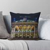Vienna State Opera House Square Pillowcase Polyester Linen Velvet Creative Zip Decor Throw Pillow Case Sofa Seater Cushion Cover