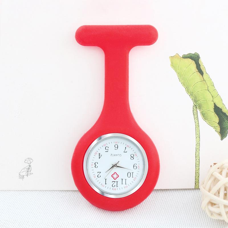 Cute Silicone Bendy Soft Nurse Watch Pocket Tunic Quartz Movement Watch