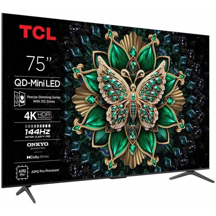 LED TV 75'' - TCL - 75C6K - Mini LED - UHD 4K - Smart TV