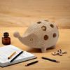 Student Pen Holder Creative Hedgehog Shaped Multifunctional Resin Storage Box Hedgehog Shape Home Desktop Decor Organizer Holder