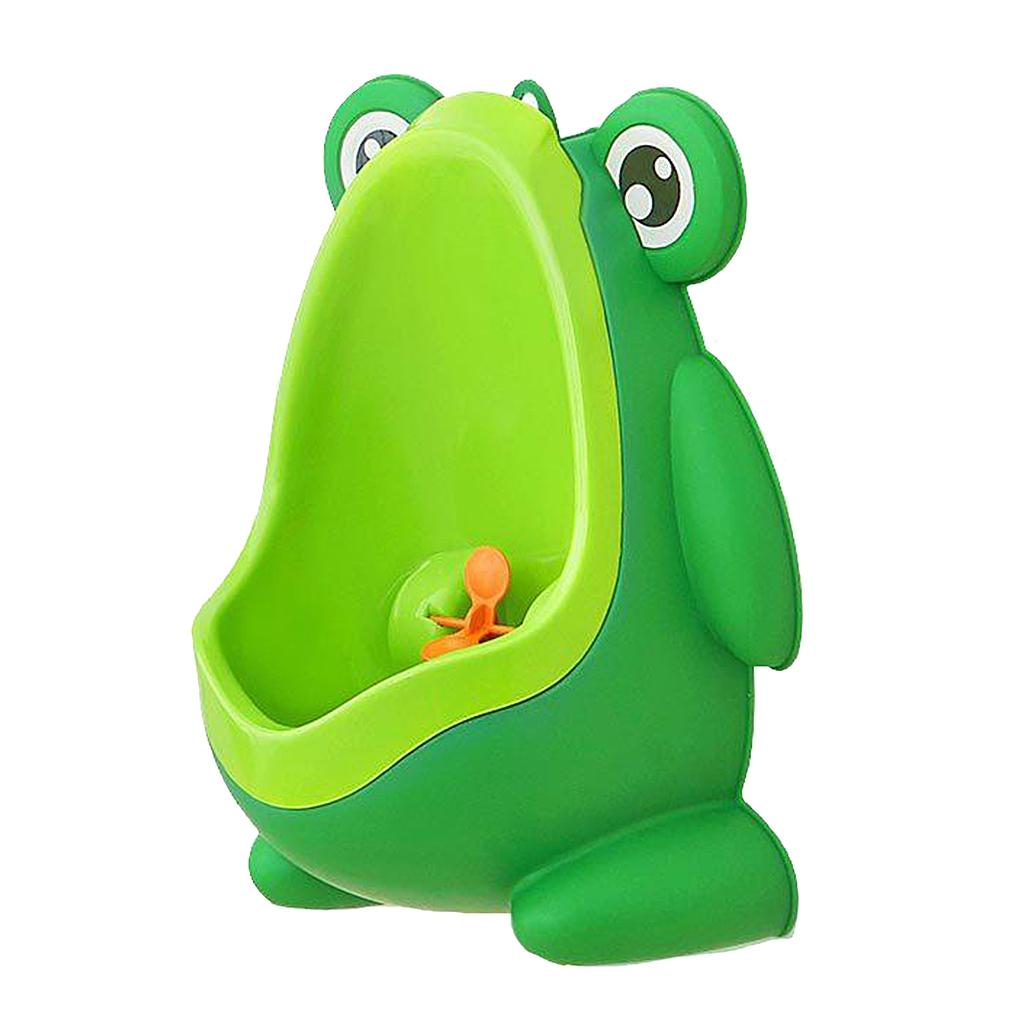 

Cute Frog Little Boys Pee Toilet Children Training Potty Urinal Portable зелёный