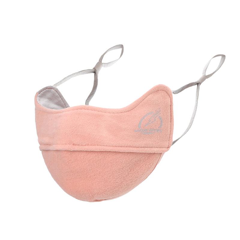 

Осень и зима новая шляпа немецкий бархат двухсторонняя утолщенная защита ушей женская маска для ушей уголок глаза ветрозащитная и холодостойкая One size