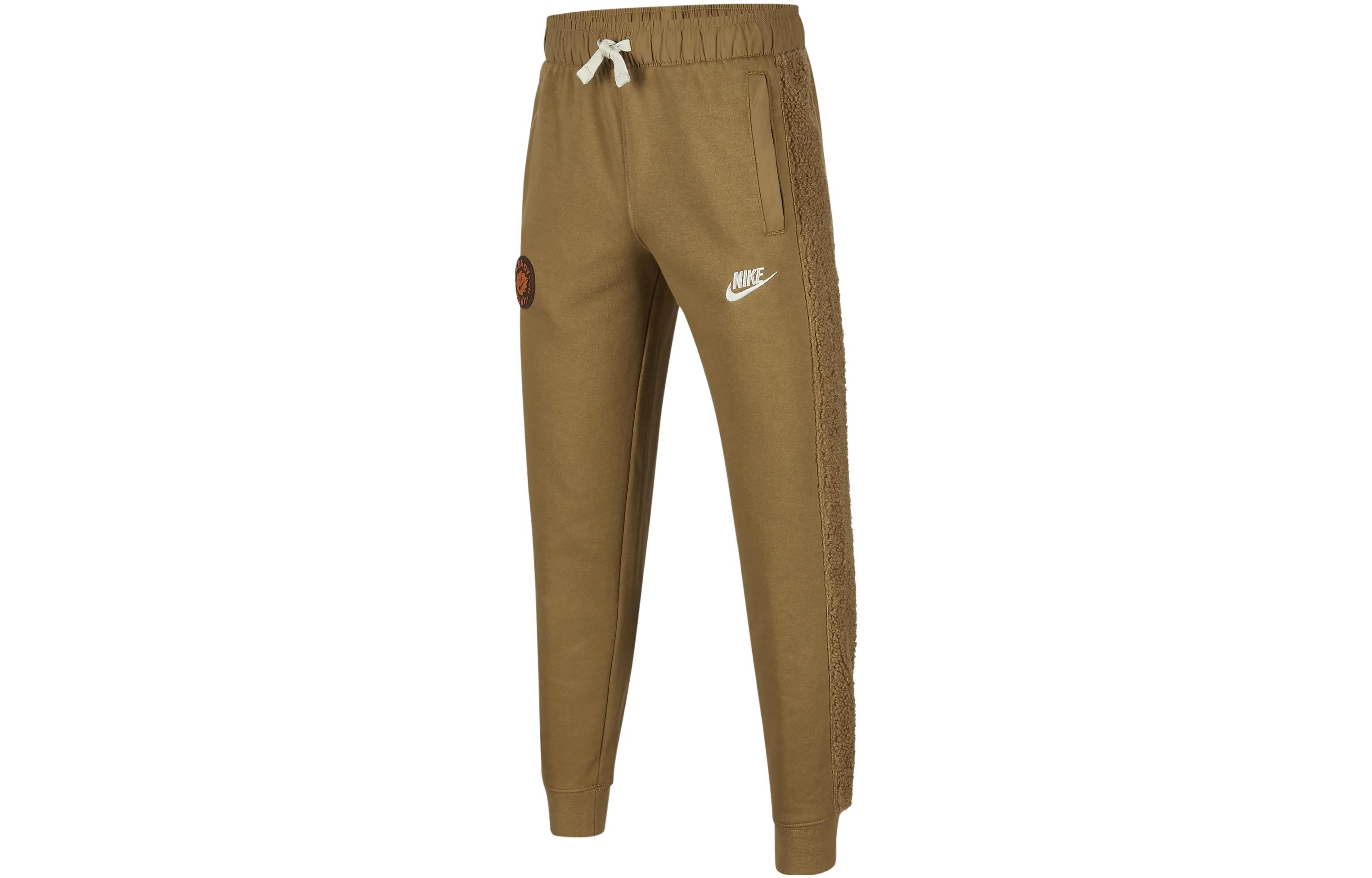 

Kids Nike Knitted Sweatpants Tender Shoot Gold FV3997-288 XL