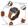 Leather Watch Strap Retro 18mm 20mm 22mm Oil Wax Leather Watchband Italian Quick Release Brown Cowhide Watch Bracelet Handmade