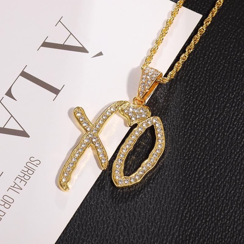 Advanced Accessory Design, Light Luxury, Niche Word Necklace Pendant 60CM(Necklace Long)