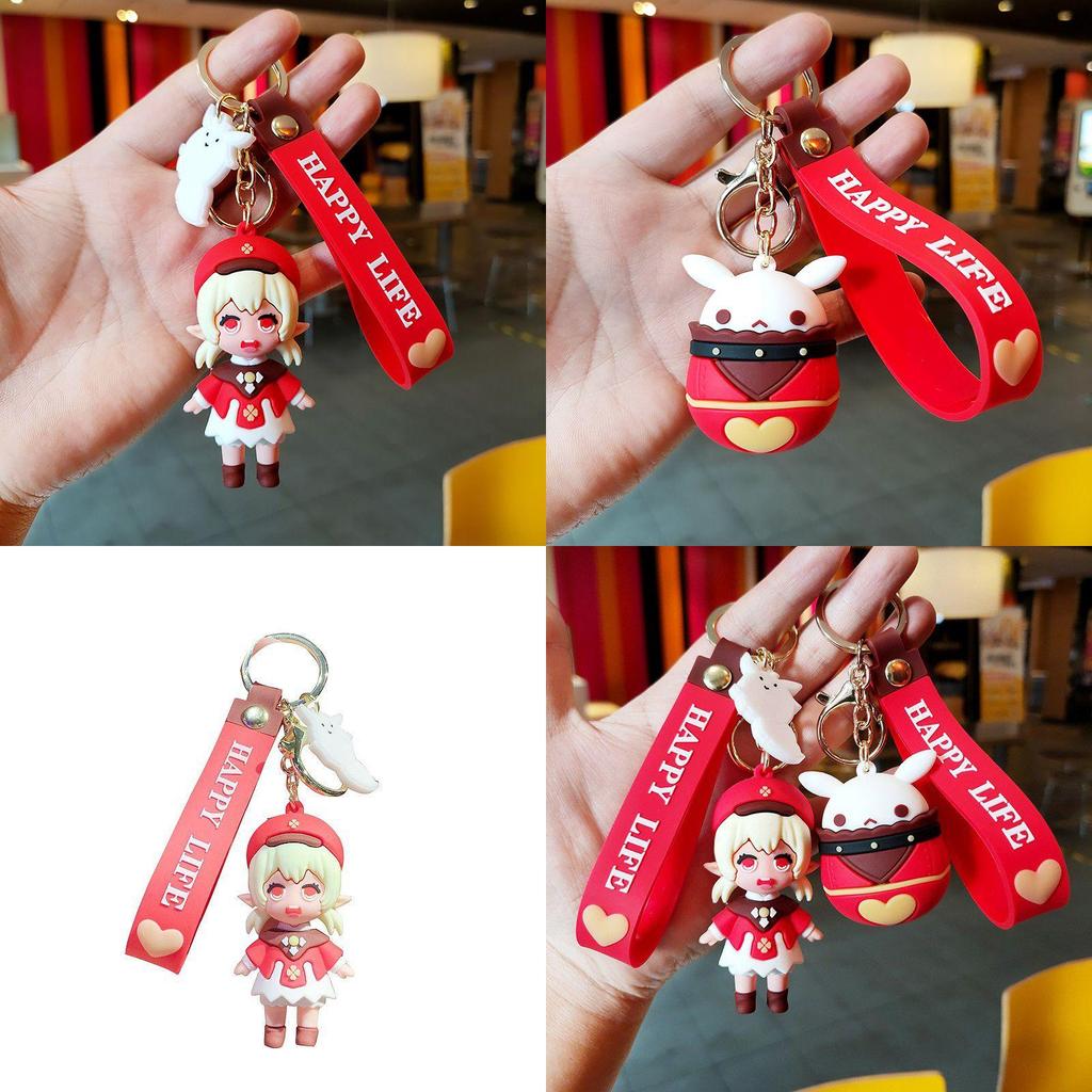 Adorable Genshin Impact Klee Bomb Doll Keychain Perfect For Cosplay And Gifts
