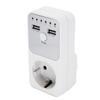 3680W Intelligent Programmable Countdown Timer Socket Double USB Port Electronic Timer Switches For Home Electronics