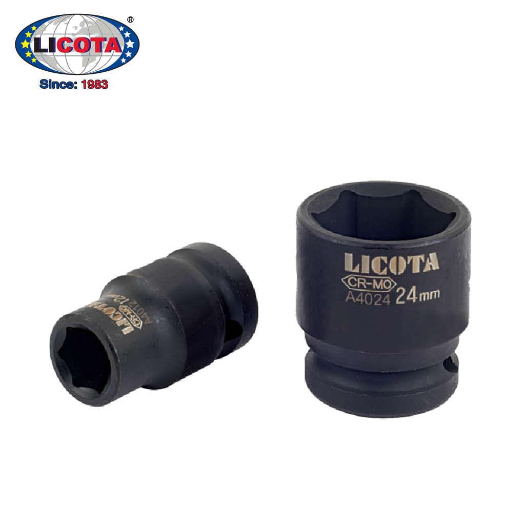 Licota 1/2" Metric Hex Pneumatic Impact Socket for Small Air Guns (A4008)