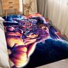 H-Hokuto No Ken Hallway Carpet Washable Non-Slip Living Room Sofa Chairs Area Mat Kitchen Doormat Area Rug