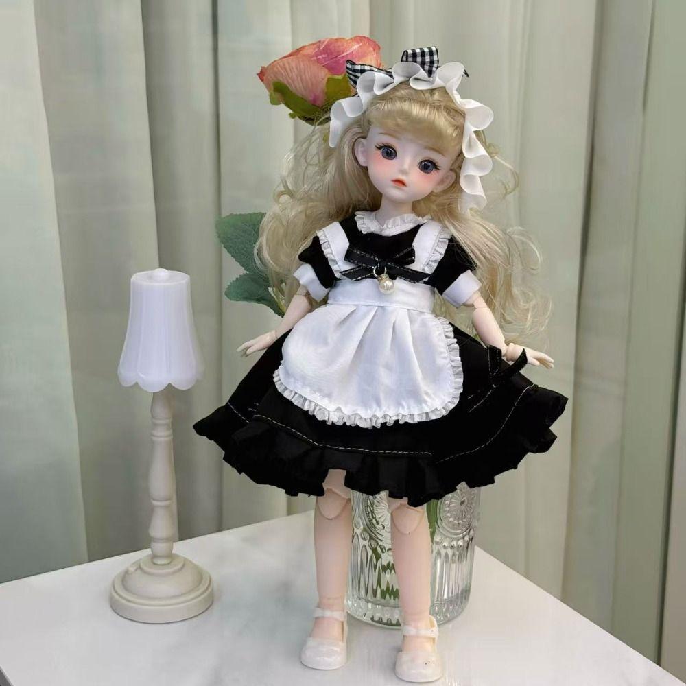 Attractive Eyes Princess Dress Up BJD Dolls Princess Makeup Ball Joint Doll Birthday Gift