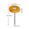Cloth Polishing Buffing Pad Cotton Wheel+metal Handle Rotary Tool