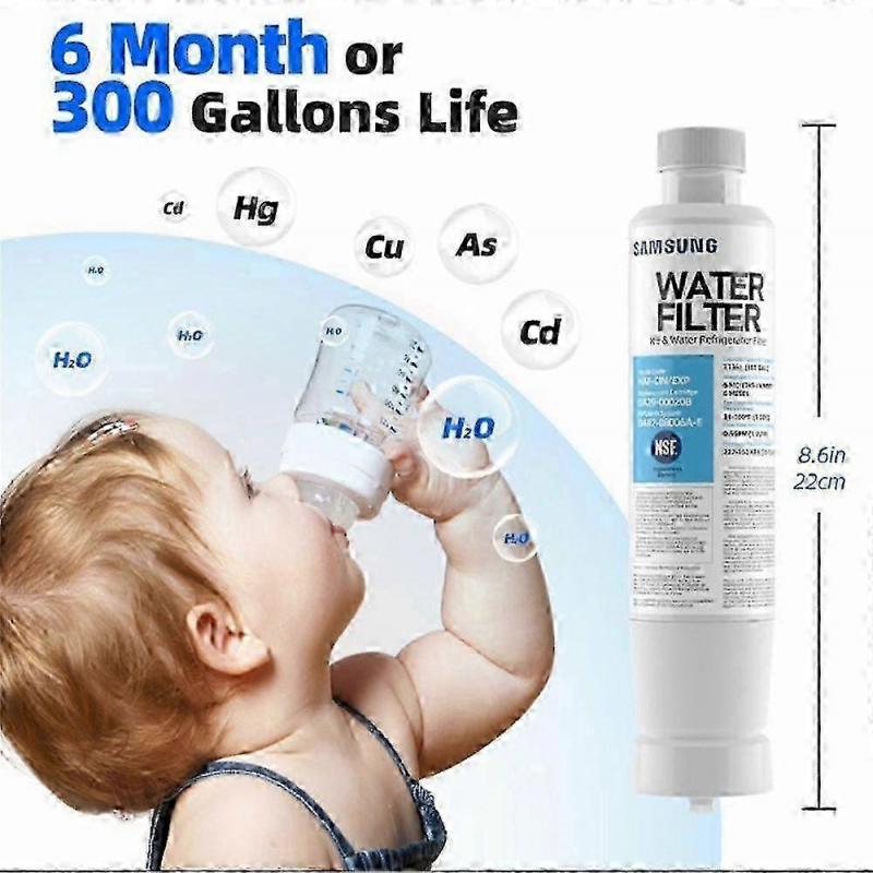 DA29-00020B Samsung Refrigerator Water Filter Replacement for Samsung DA29-00020A/B, HAF-CIN/EXP, RF28HFEDBSR, DA97-08006A