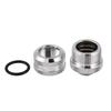 2PCS Silver/Black Compression Fitting G1/4 Water Cooling System Extender Connector  PC Cooling