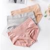5PCS Panties Simple Underpants Cotton Crotch Women Underwear Breathable Seamless Briefs  Gift