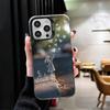 Nature Cute Child Painting Style Shockproof Phone Case for iPhone 17 Air 16 16E 15 Pro Max 14 Plus 13 Mini 12 Back Cover Anti Fa
