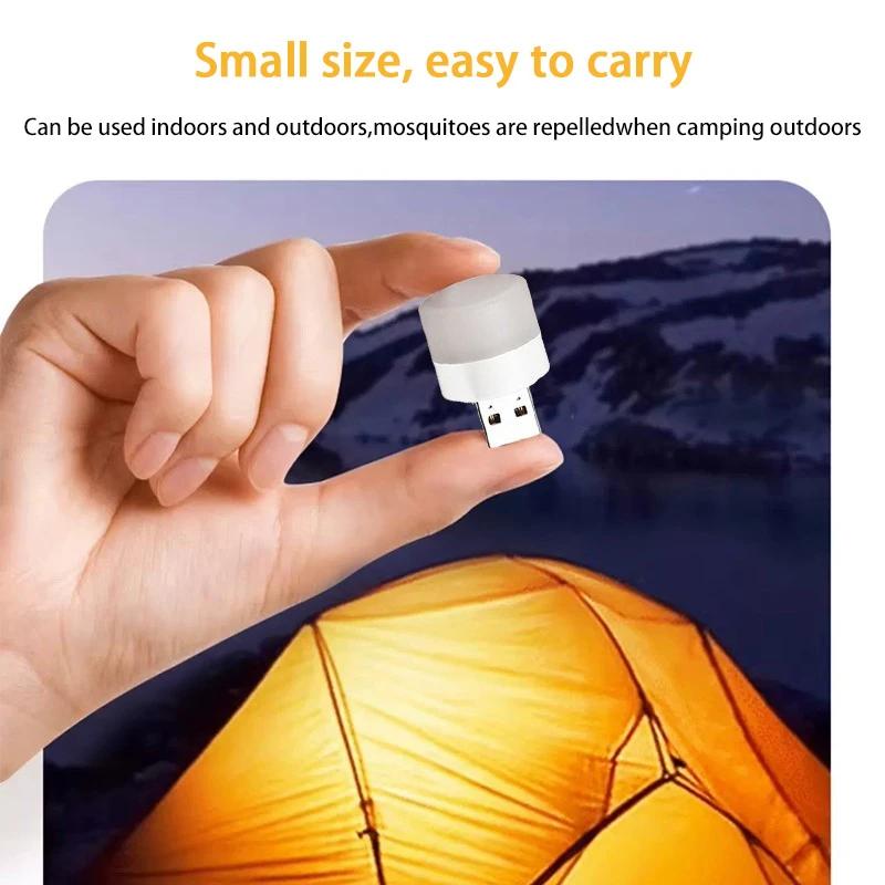 Mosquito Repellent Night Light Led Mosquito Repellent Light Creative Portable Usb Silent Home Bedroom Mini Night Light New 2025