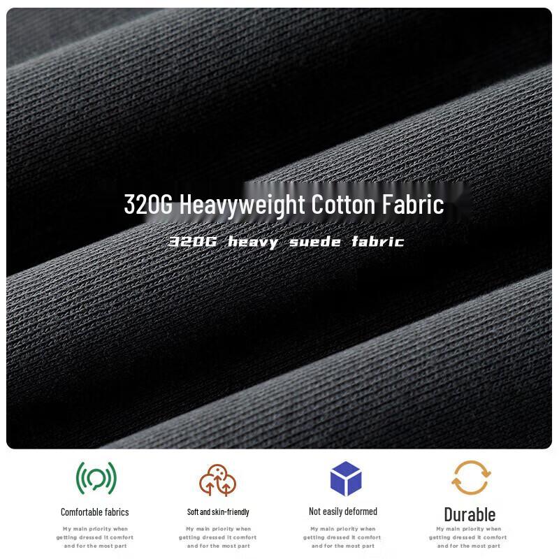 Jeanswest Life Men's Casual Loose Hooded Sweatshirt