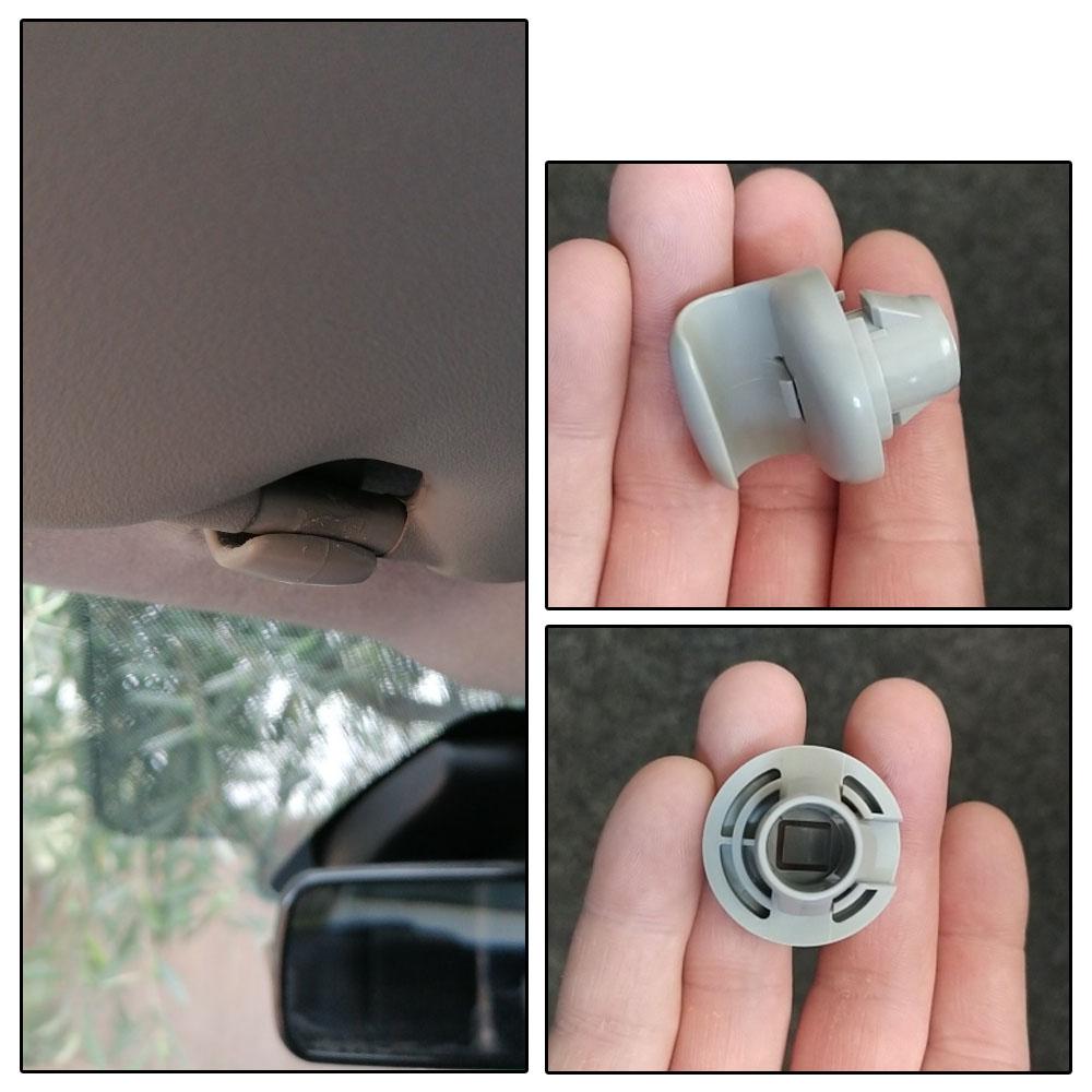 1x Car Sun Visor Support Clip Sunvisor Hook Bracket For Nissan Qashqai J10 Dualis 2007 2008 2009 2010 2011 2012 2013 96409BC402