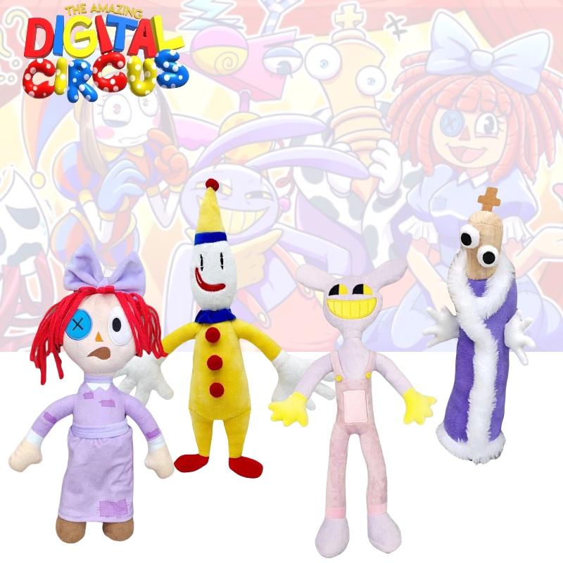 Der Erstaunliche Digitale Zirkus Plüschtier Entzücker Hase Stofftier Clown Anpassbares Design