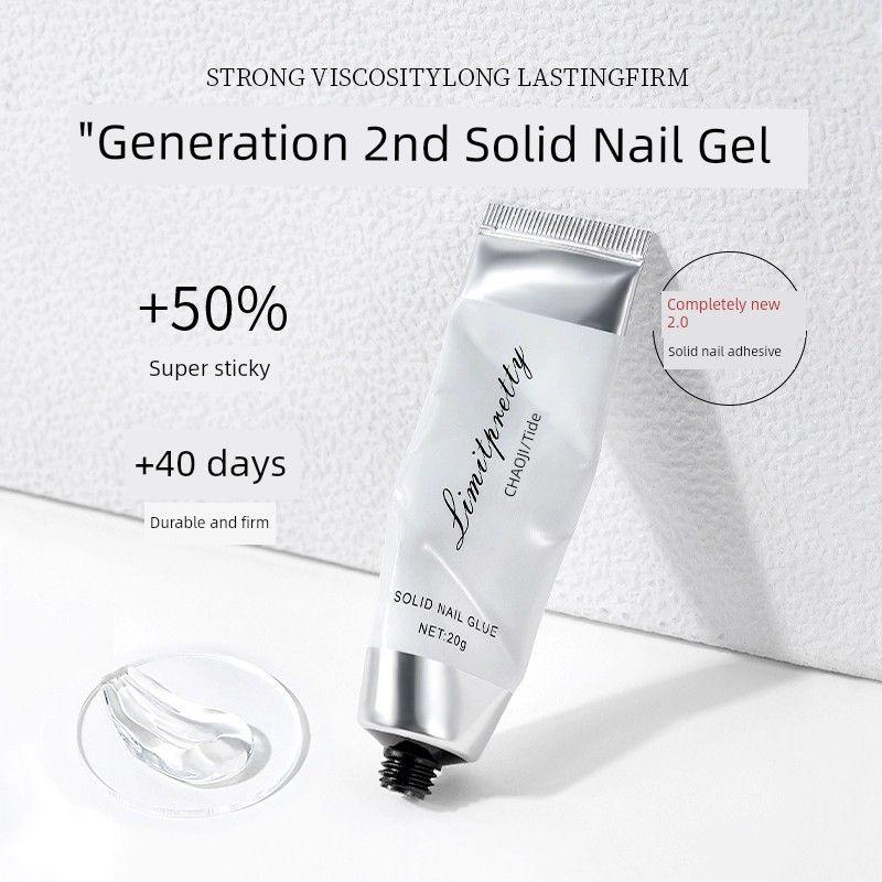 

Nail Tip Ultra-Thin Seamless Full Stickers for Nail Wear Semi-Nail Sticky Polishing-Free Fake Nails Nail Stickers for Nail Beauty Shop Solid patch adhesive