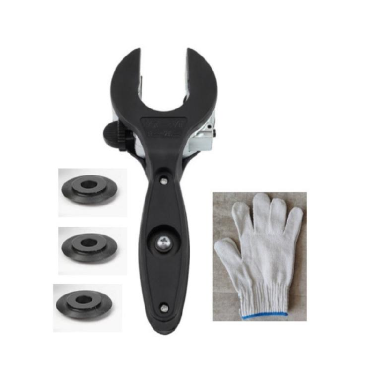 

Solid Zinc Alloy Handheld Pipe Cutter With Comfortable Grip Ratcheting Metal Pipe Cutting Tool For Plumbing Maintenance 1