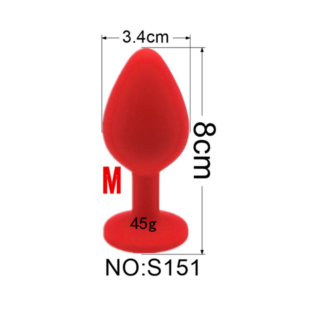 Silicone Plug: Tail-Free, No Gasket, Available Without Diamonds (Purchasable Separately)