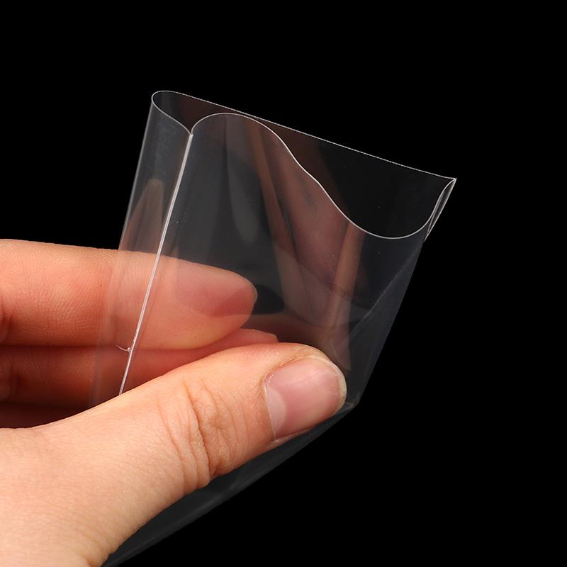 50Pcs Korea Card Sleeves Clear Acid Photocard Holographic Protector Film Album