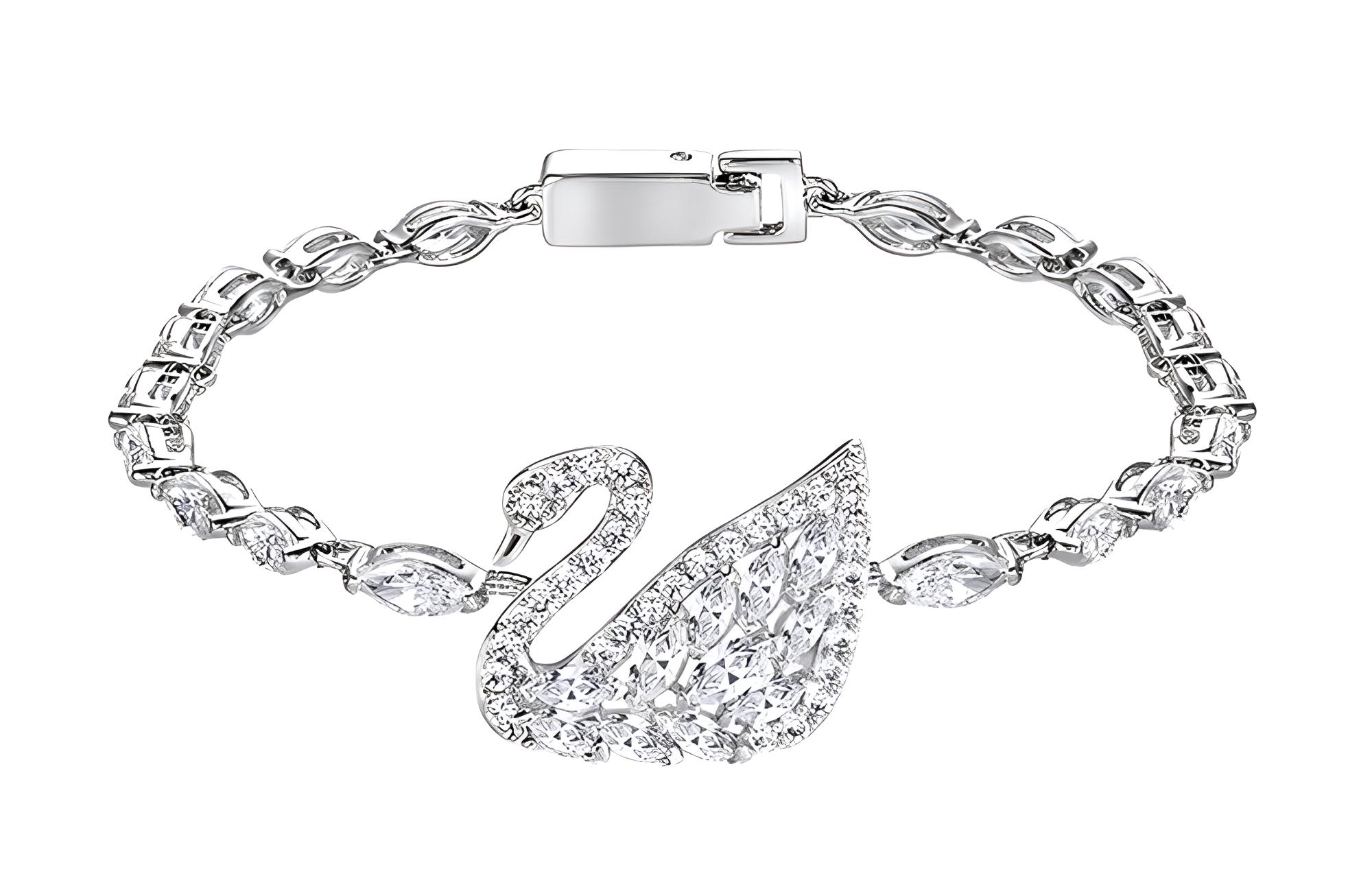 Swarovski SCHWANENSEE Armbänder Damen Silber 5200942 Silver|F