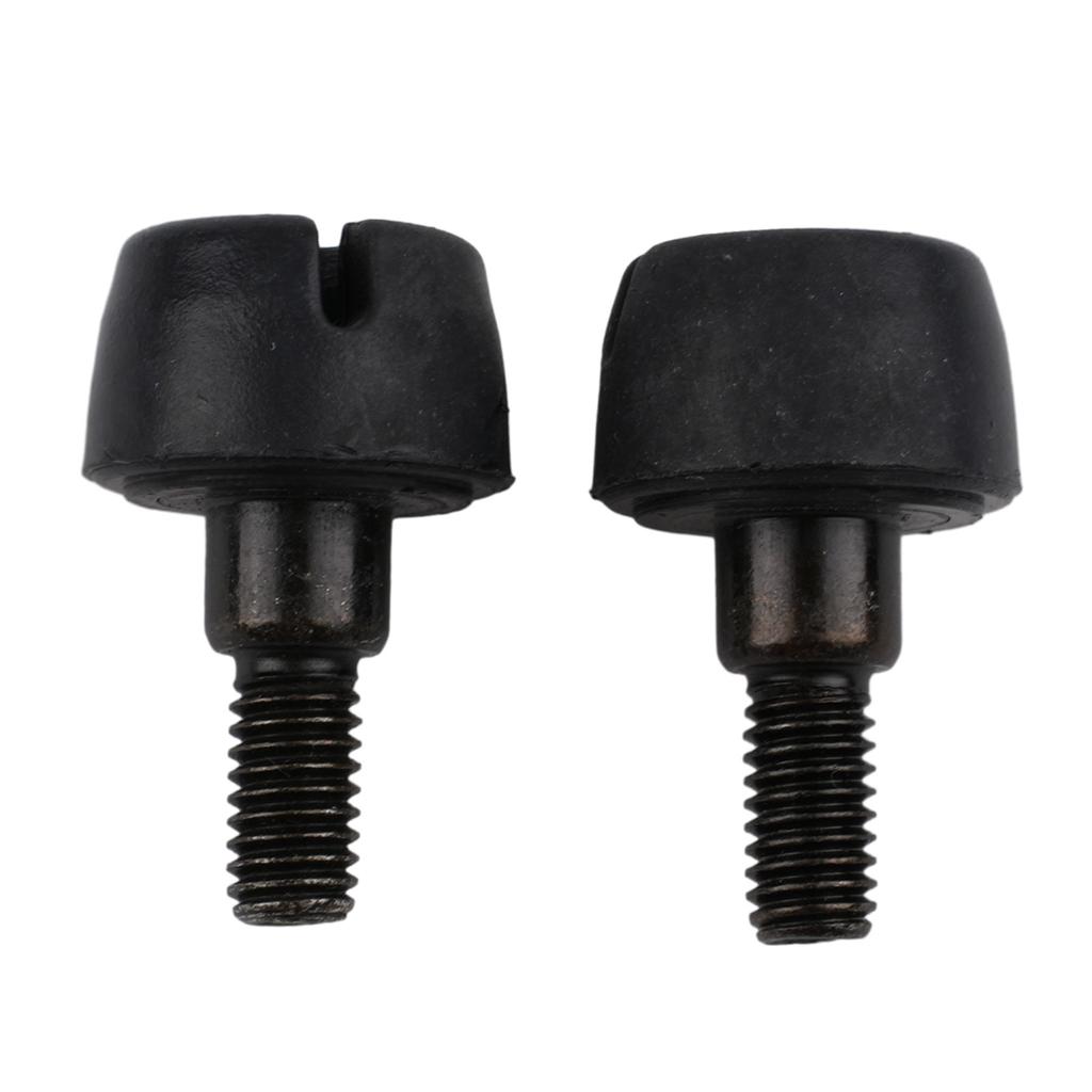 Stop Screw Bumper Clip Rubber Buffer Cap Car Parts Easy Installation Set Accessories Front Rubber BUMPER Black