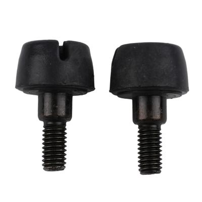 Zarážka Šroub Nárazník Klip Gumová Tlumicí Čepička Autodíly Snadná Instalace Sada Příslušenství Přední Guma NÁRAZNÍK Černá