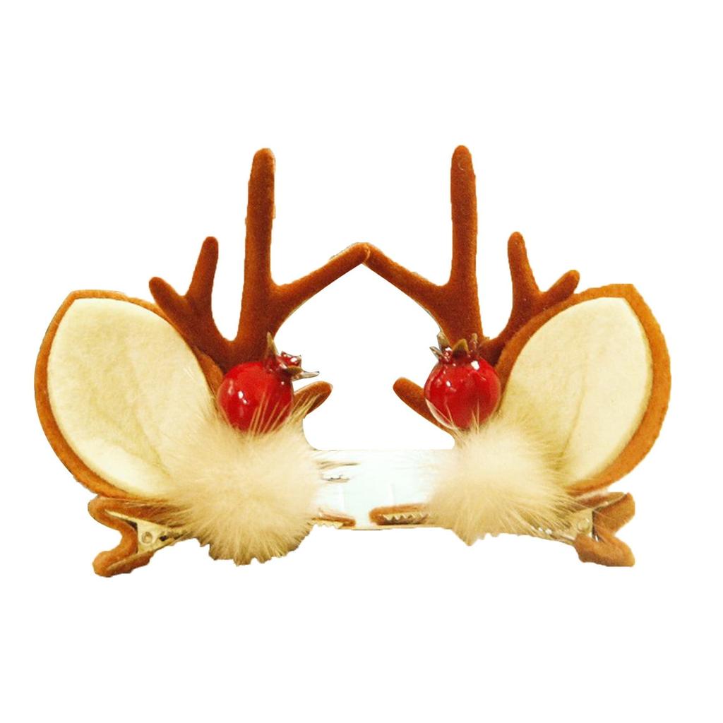 Christmas Antler Hair Clip Headdress  Clip Cute Hair Accessories